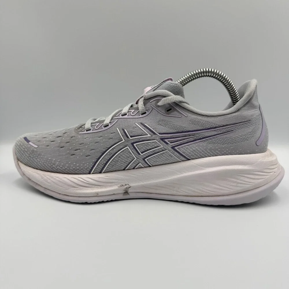 Asics Gel-Cumulus 25 Womens Size 9.5 Running Shoes PureGEL FF Blast+ Grey Purple